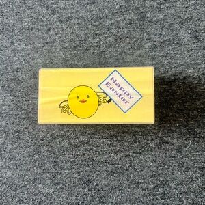 Happy Easter Rubber Stamp
